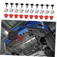 30PCS T30 Engine Splash Shield Guard Undertray Cover Screws Bolt Nut Clip Kit,