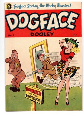 DOGFACE DOOLEY #1 (1951) - GRADE 7.0 - MAGAZINE ENTERPRISES GOLDEN AGE COMEDY