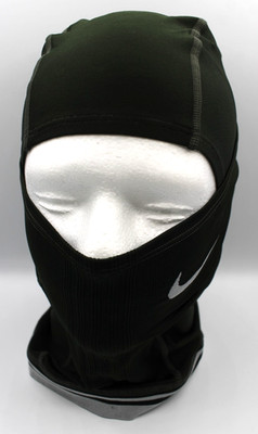 Nike Dri-Fit Balaclava Hood Adult Men's Dark Olive/Summit White