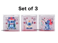 2026 Happy New Year Disney Japan Stitch Mascot Mini Figure Set of 3