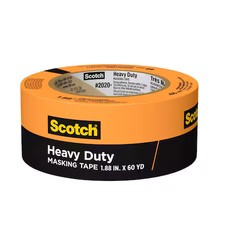 3M 49737 Maskingtape, Crepepaper, Orange, 60-1/8Ydl