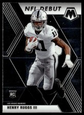 2020 Panini Mosaic Henry Ruggs III Rookie Las Vegas Raiders #269