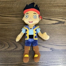 DISNEY CAPTAIN JAKE NEVERLAND PIRATE PLUSH Stuffed Plush Doll 13" 2012
