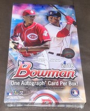 2018 BOWMAN HOBBY BOX FACTORY SEALED OHTANI AUTO AUTOGRAPH HOT!