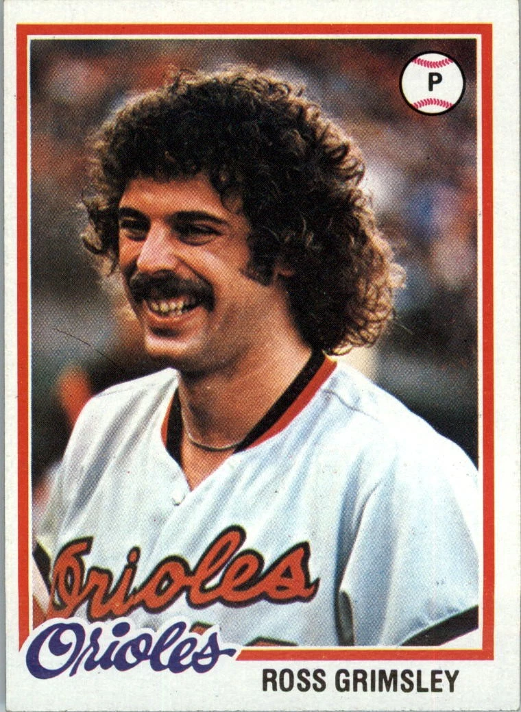 1978 Topps #691 Ross Grimsley - EX