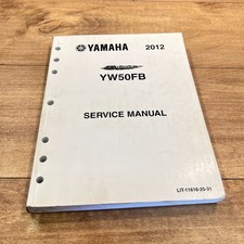 YAMAHA OEM DEALER SERVICE MANUAL / 2012 YW50FB
