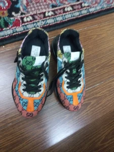 Gucci Rythln Gg multicolore, taille 7, fabriqué en Italie
