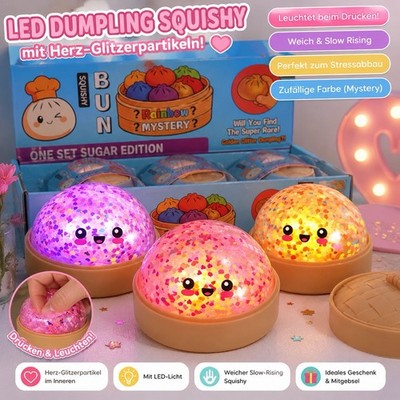 Dumpling mit Herz Partikel mit Licht LED