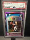 2024 Caleb Williams Panini Donruss #327 Optic Preview-Pink PSA 10