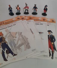 Lot Of 5 Delprado Lead Soldiers Napoleonic Wars #3