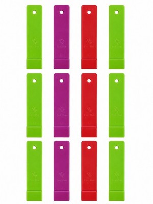 Fox Run Plastic Tab Can Opener, Assorted Colors (12-Pack)