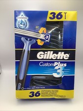 Gillette Custom Plus3 Disposable Razors 36ct ...