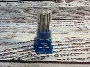 Vintage Sears Craftsman Mini Precision Screwdriver Set with Case, No. 9-4107