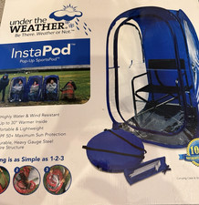 POP-Up WeatherPod by Under the Weather Instapod Royal Blue NEW-baseball, softbal