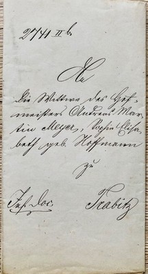 Trabitz, Kgl. Kreisgericht Calbe, Attest für die Wiederverheiratung, 1867