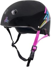 Triple Eight Certified Sweatsaver Skate Helm (XS-S|Black Hologram)