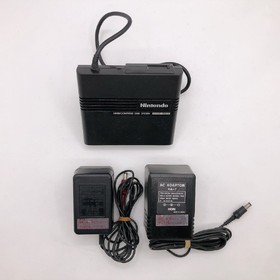 Nintendo Famicom Console Disk System Adapter set New Belt Made in Japan Tested