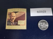 Albert S. Burleson Postmaster General 2011 Republique De Guinee Stamp