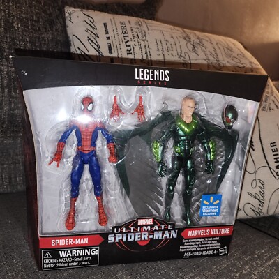 Ultimate Spider-Man & Vulture 2-pack Marvel Legends Rare WalMart