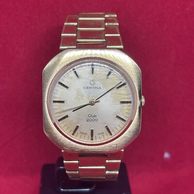 サーチナクラブ2000 CERTINA Club 2000 Vintage Swiss Made watchb Cal. 25-66 | eBay