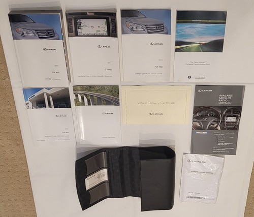 2013 Lexus GX460 Owner's Operator User Guide Manual Set - Picture 12 of 14
