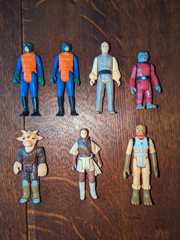 Estojo de transporte vintage 1980 Darth Vader com 6 estatuetas, 31 slots para estatuetas - Imagem 3 de 4