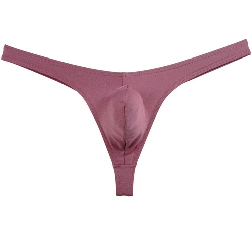 New Men Spandex Bulge Pouch Thong Underwear Elastic Swimwear Tanga Bikini T-back - Picture 12 of 21