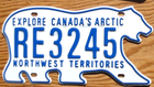 Item photo. Show Listing Details page. Listing Northwest Territories NWT License Plate Number Tag - Bear