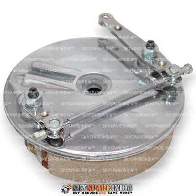 7'' Front Brake Assay Twin Leading kompatibel mit Royal Enfield Bullet 350 500cc