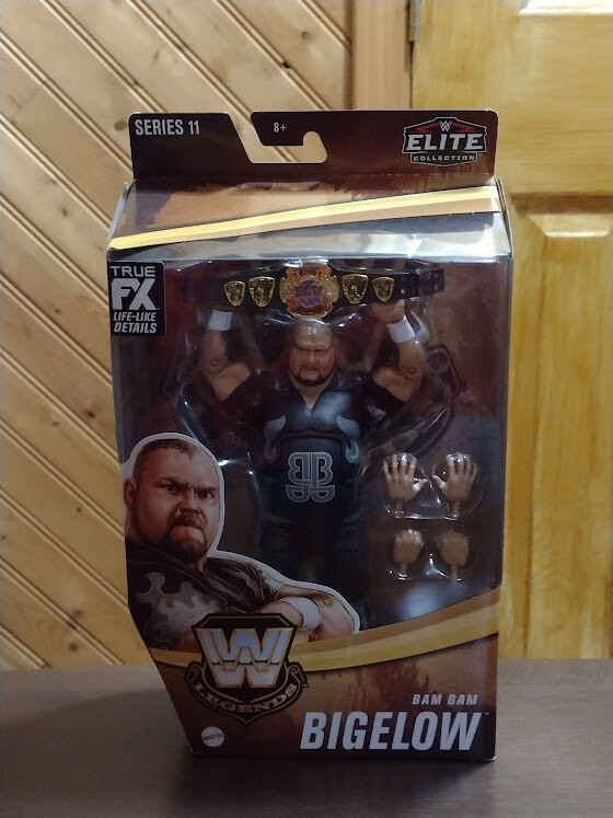 WWE Elite Legends - Series 11 - Bam Bam Bigelow - MIB