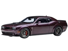2022 DODGE CHALLENGER R/T SCAT PACK WIDEBODY HELLRAISIN 1/18 MODEL AUTOART 71771
