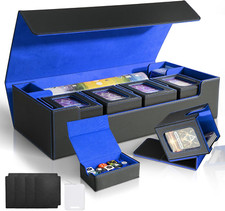 MTG Commander Card Deck Box - 6 in 1 Storage ...