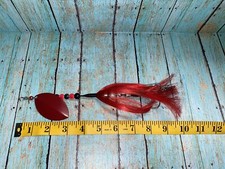 10” Muskie/Musky Lure - #5 “Rosie Red”