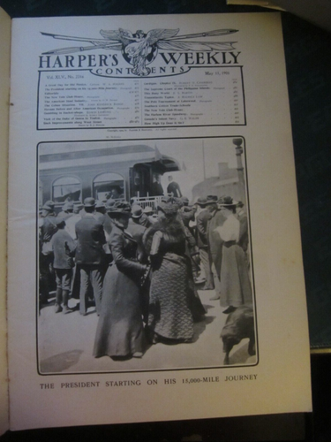 Harpers Weekly Magazine May 11 1901 Great Day for Old Mexico 64 - Picture 2 of 2