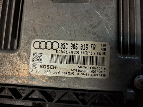 Audi A1 ECU 0261S08200 03C906016FR Plug&Play - Imagen 2 de 2