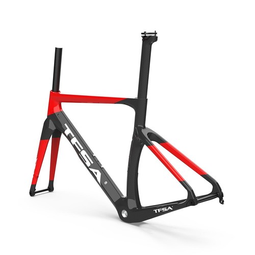 Mechanical Electrical Disc Brake Frames T1000 Full Carbon Road Racing Bike Shelf - Picture 4 of 38