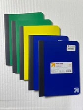 Composition Notebooks Set Of 5 Multi Color College Rule New In Wrap
