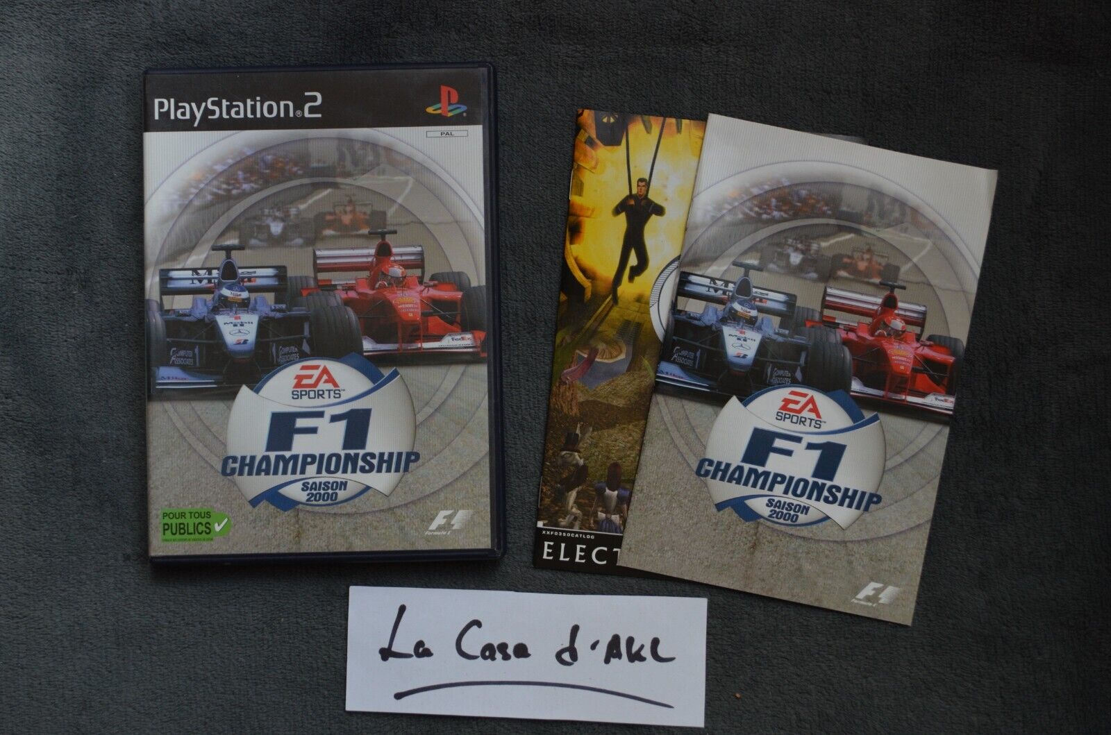 F1 Championship Saison 2000 Formula one complet Playstation 2 - PS2 FR TBE