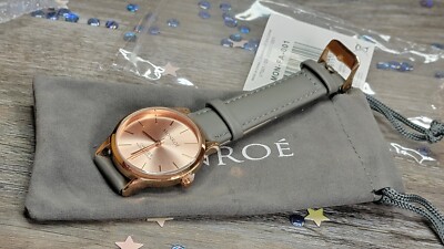 NWT Maestro Sunburst Solerose Rose Gold Monroe Watch w/Grey  display picture 3