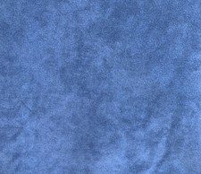 Micro Suede Fabric Blue 2.5 Yds x 46 w Med Weight Upholstery Decor Jacket Craft