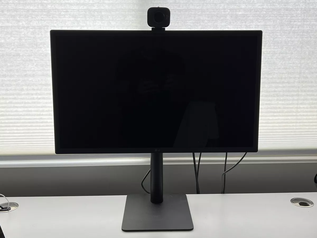 LG UltraFine 24 4K Monitor + Logitech StreamCam (1080p)