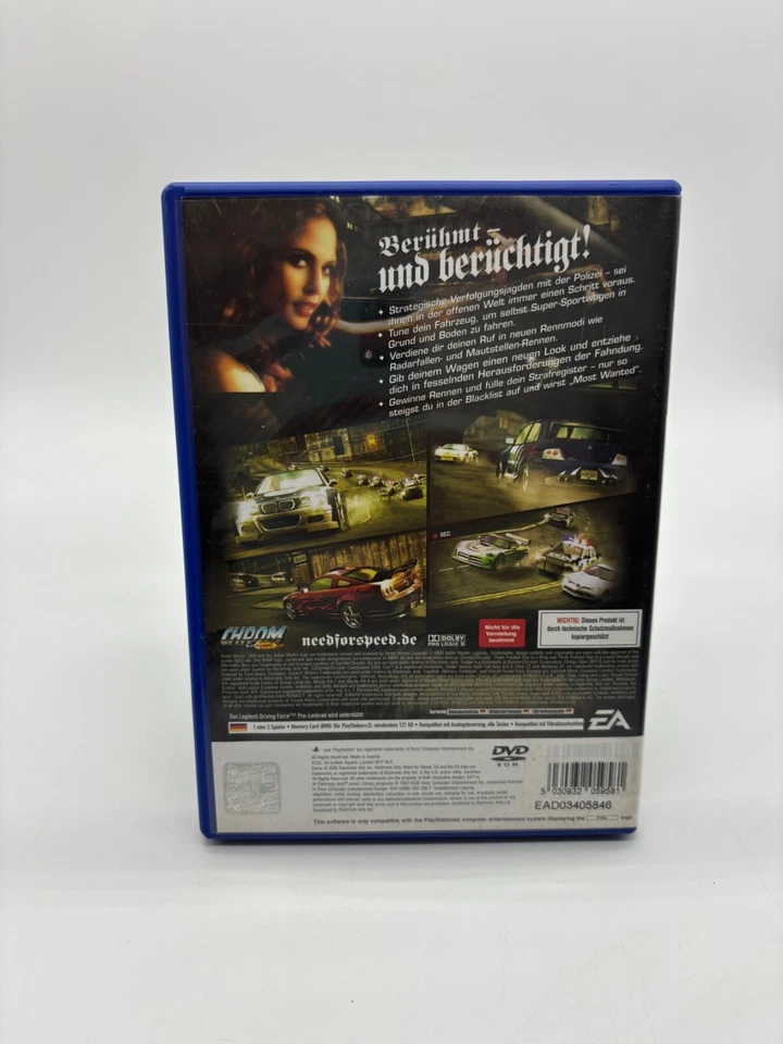 Sony PS2 Playstation 2 Need for Speed Most Wanted in OVP - Bild 3 von 4
