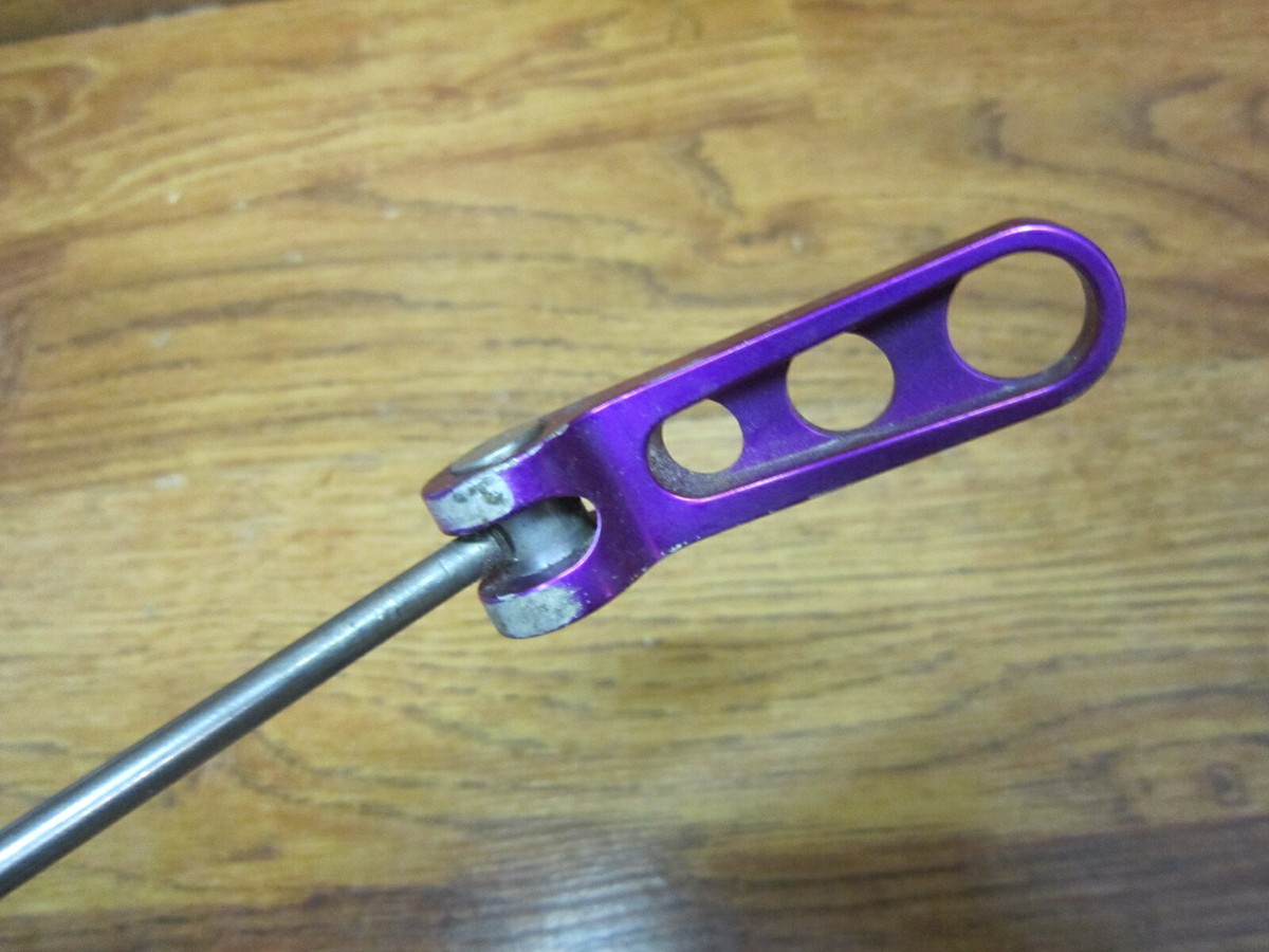 VINTAGE RINGLE HOLY STIX Ti QUICK RELEASE FRONT WHEEL SKEWER VINTAGE RINGLE HOLY STIX Ti QUICK RELEASE FRONT WHEEL SKEWER