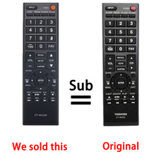 CT-90325 Replace Remote for Toshiba TV 22C100U / 26C100U / 32C100U / 40E200U1