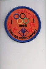 1996 Forest District Cub-O-Ree patch