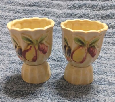Antique Royal Doulton 3 Large Egg Holders Early 1900 s