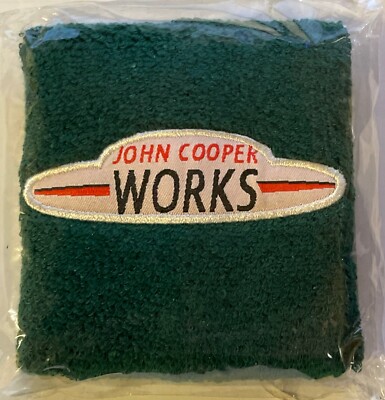 Schweißband Wristband John Cooper Works - grün 2´er Set