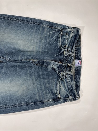 Prps Jeans Made in Japan Purple Selvedge Denim Straight Leg Mens Size 30x29 B4 - Picture 4 of 16