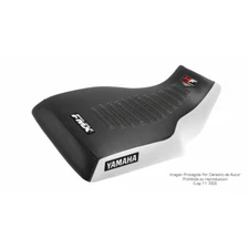 FMX Black & White HF Seat Cover for Yamaha GRIZZLY 125 FREE SHIPMENT INCLUDED