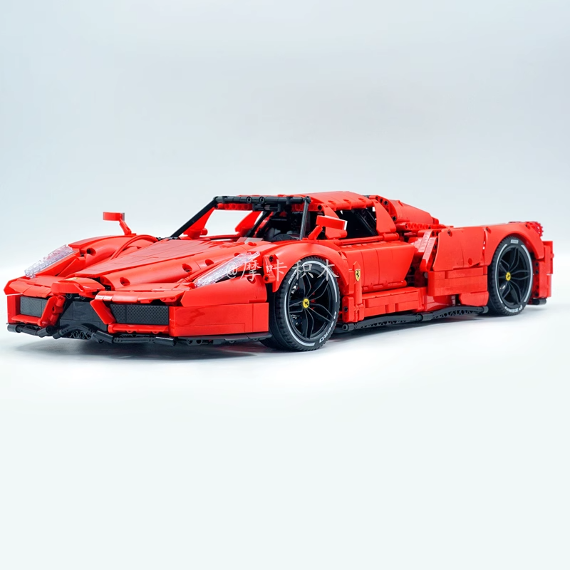 京商 フェラーリENZO (RED/CARBON ROOF) 1/43 Kyosho 1/43 Ferrari Enzo Test Car Red Diecast Model Car